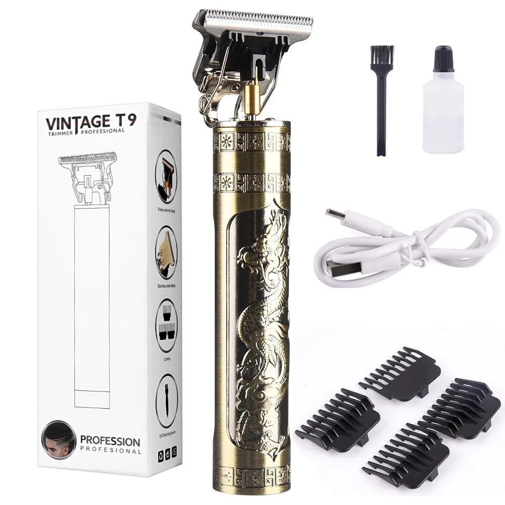 LCD Digital Display T9 All Metal Shaver Travel Portable Electric Barber Electric Pusher Hair Cutting Machine for Women Neuk Jrl