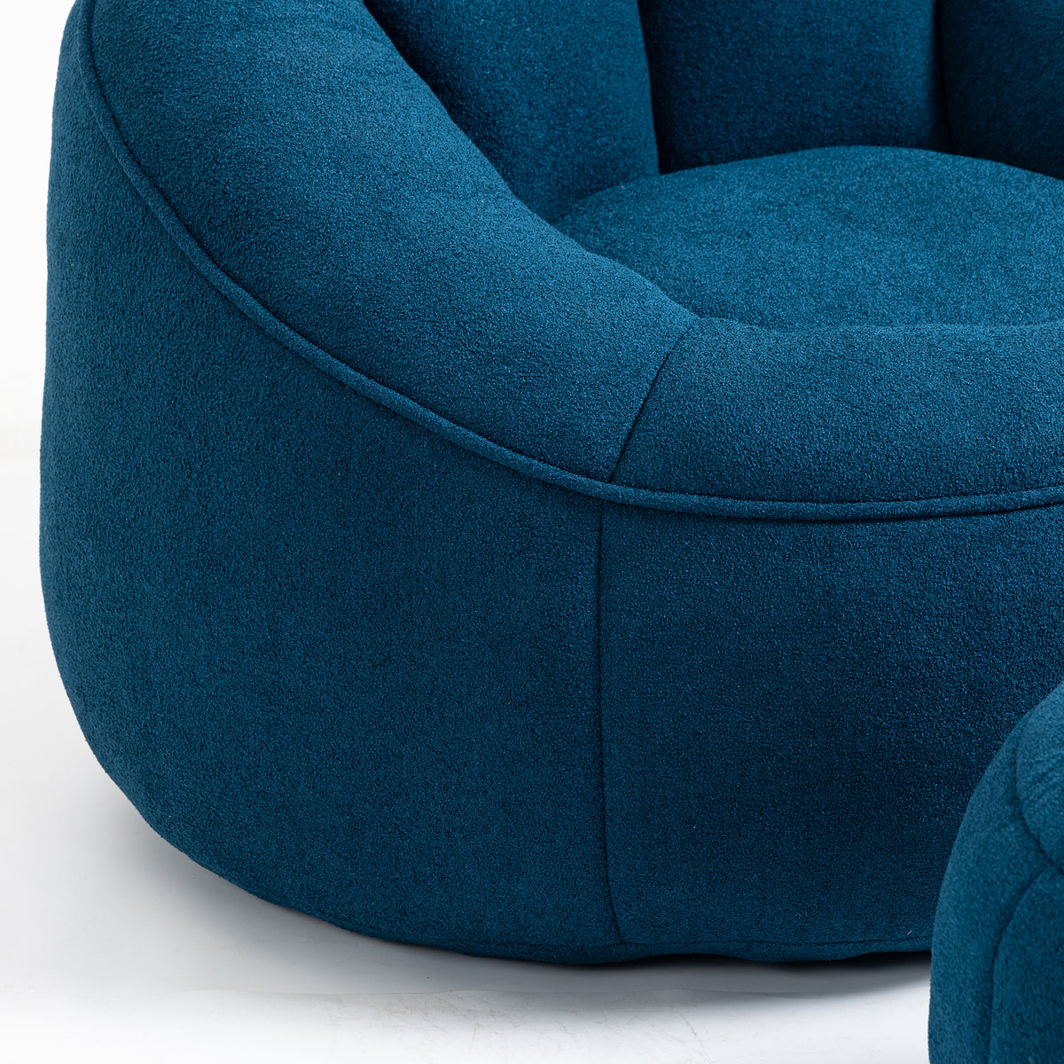 [SantaChoice] Bedding Bean Bag Sofa Chair High Pressure Foam Bean Bag Chair Adult Material with Padded Foam Padding Compressed Bean Bag With Footrest