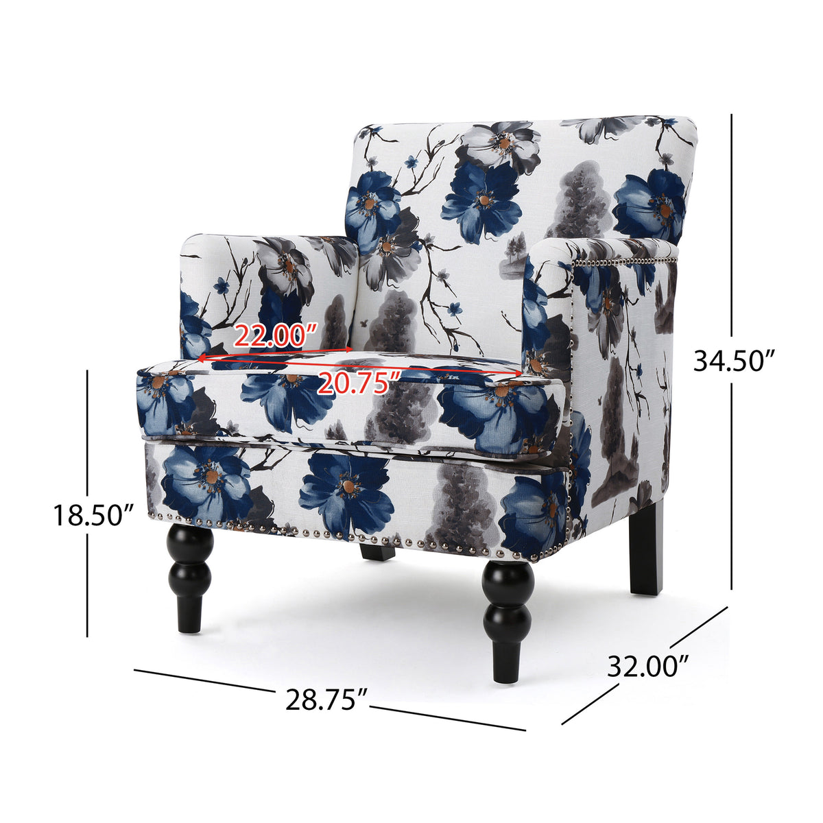 [SantaChoice] HARRISON TUFTED CLUB CHAIR