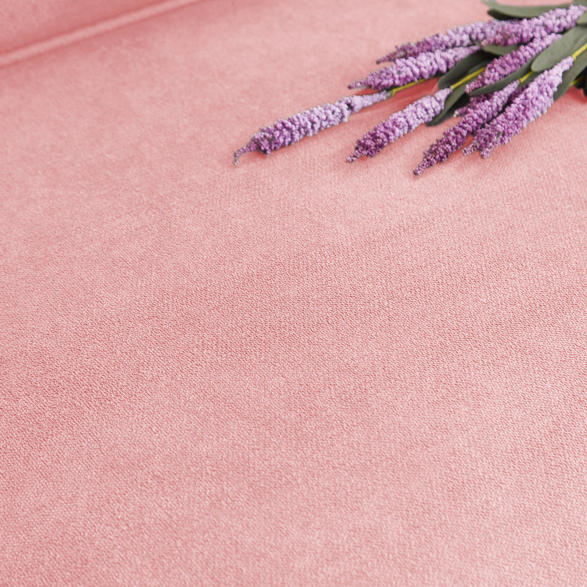 [SantaChoice] 83.86" Snowfleece Fabric sofa,Modern Compressed Couch,3-Seater Sofa, Furniture for Living Room,Bedroom,office ,Pink