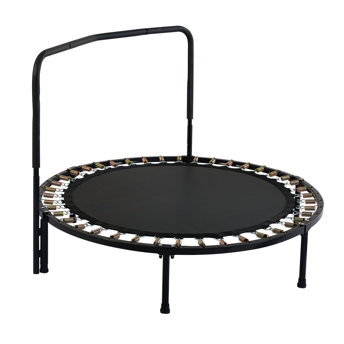 XTP002 Assembled children's trampoline happy expression outdoor and indoor  for kids age 3 - 7