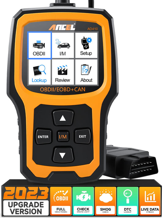 AD410 Enhanced OBD II Vehicle Code Reader Automotive OBD2 Scanner Auto Check Engine Light Scan Tool