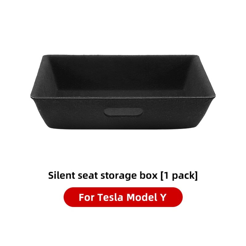YZ Under Seat Storage Box Compatible for Tesla Model Y for Driver &amp; Passenger Seat Tesla Model Y Accessories
