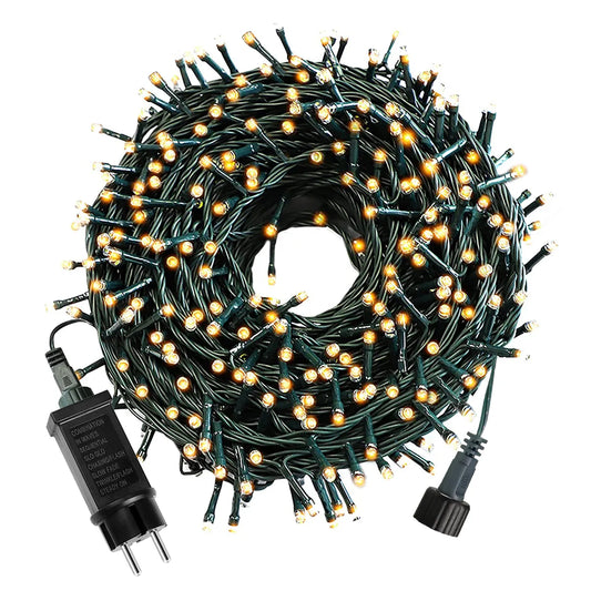 50M 100M 24V LED Christmas Lights Fairy Garland String Light Waterproof For Outdoor Garden Home Holiday New Year Party Decor