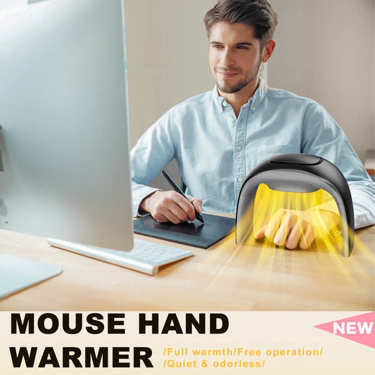 Eary Winter Mouse Hand Warmer High Tech Hand WarmING Era Home Office Desktop Rechargeable Portable 3-Gear Hand Warmer