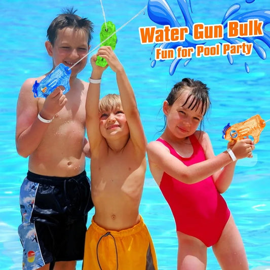5Pcs Mini Water Gun for Kids Toddler Water Guns Soaker Squirts Blasters with Trigger for Boys Girls Summer Outdoor Swimming Pool