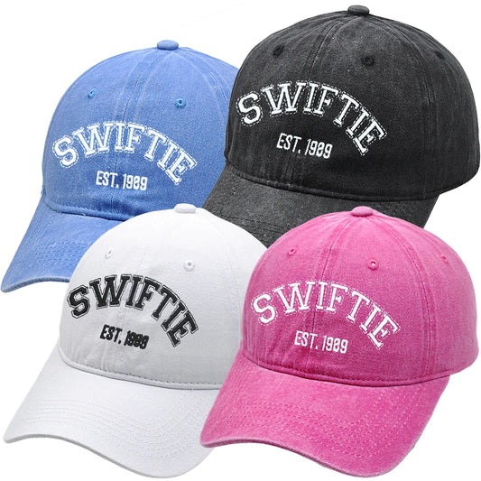 Taylor Swift Baseball Cap 1989 Embroidery Dad Hat Retro Cotton Hat Unisex Gifts From Fans
