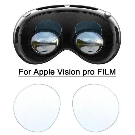 1Pair For Apple Vision Pro Protective Film Lens Protector Cover Dustproof Anti-scratch For Apple Vision Pro Lens Protective Film