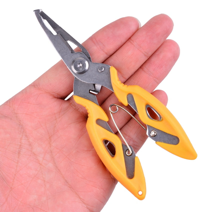 Aorace Multifunction Fishing Tools Accessories for Goods Winter Tackle Pliers Vise Knitting Flies Scissors Braid Set Fish Tongs