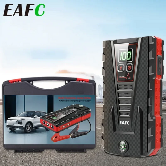 1200A Portable Car Jump Starter Power Bank Car Booster Charger 12V Starting Device Petrol Diesel Car Emergency Booster