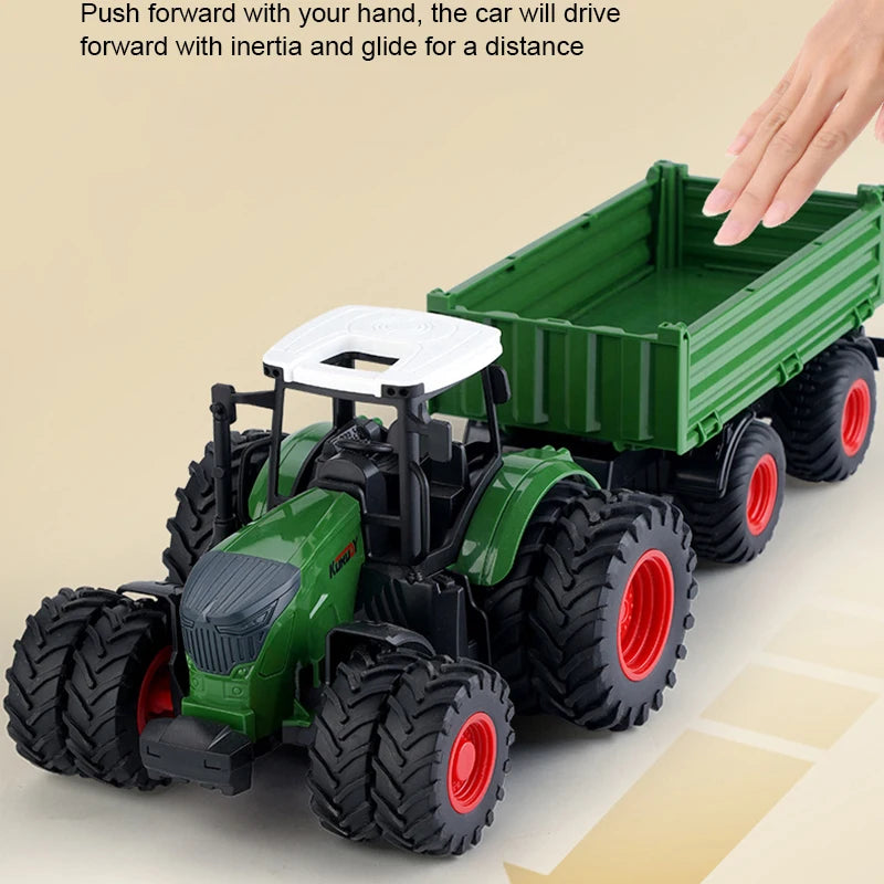 Children Toys Car Models Tractor Multiple Accessories To Choose From