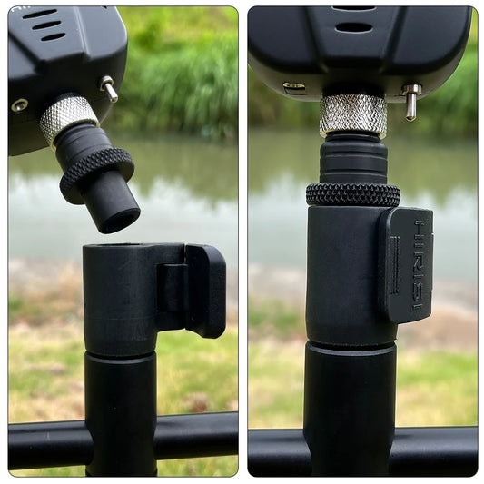 Carp Fishing Quick Change Connector Aluminium For Carp Fishing Alarms Rod Pod Bank Sticks AQ211