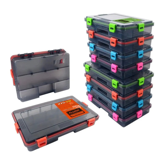 Fishing Tackle Box Large Capacity Waterproof Accessories Hook Storage Lure Bait Tray Storage Lure Bait Organizer Boxes