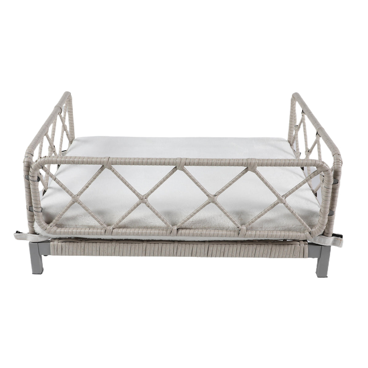 wicker pet bed Rattan Dog Sofa Bed outdoor indoor Water Resistant