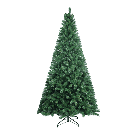 Artificial Christmas Tree Unlit Hinged Spruce Xmas Tree for Indoor Outdoor US-VBA 1