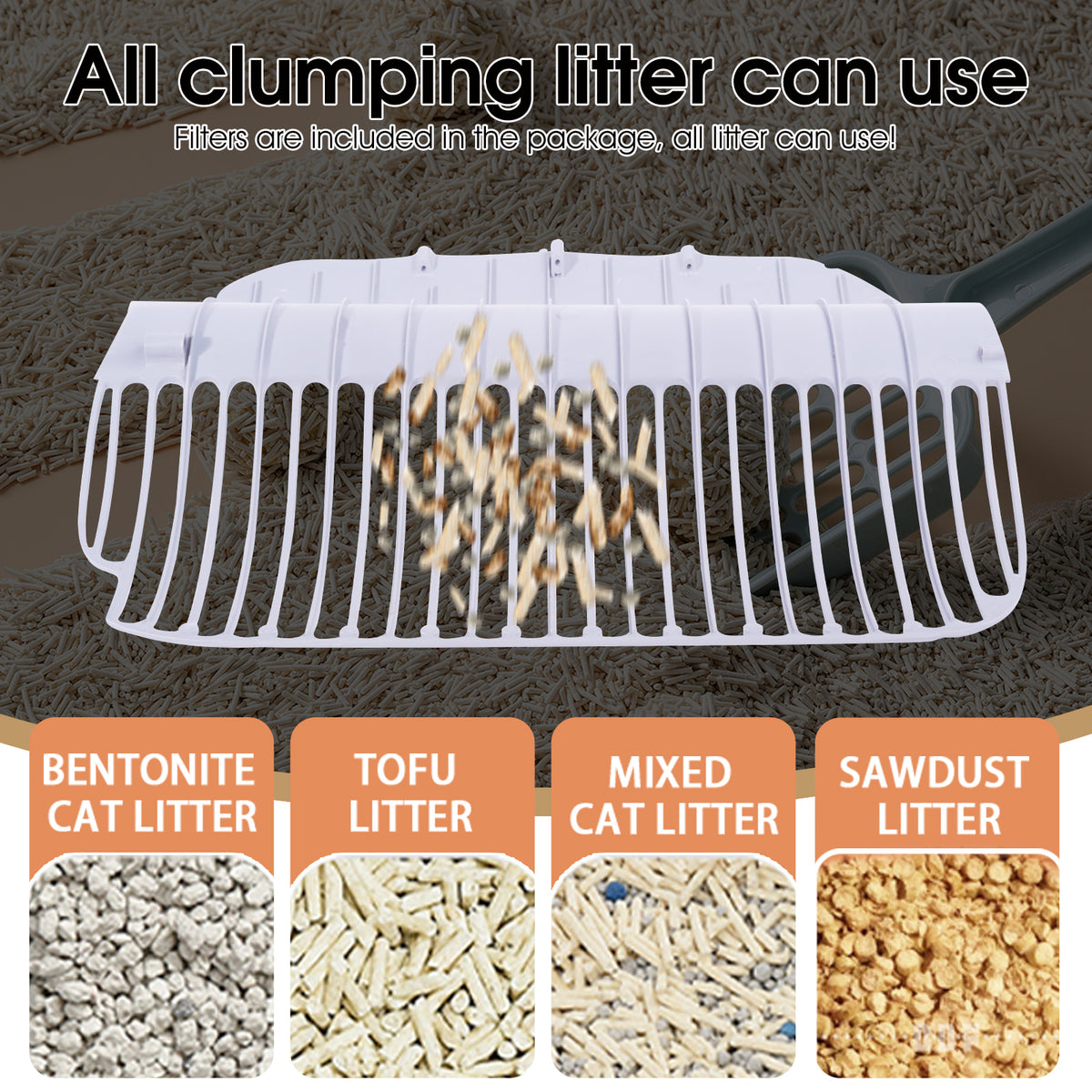 Self Cleaning Litter Box - 2.2lb-23lb Cat Can Use, 100L Automatic Cat Litter Box Self Cleaning, Extra Large for Multiple Cats, Anti-Pinch, All Clumping Litter Can Use, with Garbage Bags, App Control