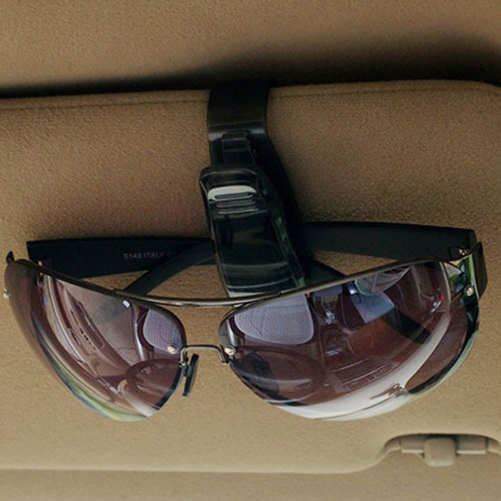 Auto Fastener Auto Accessories ABS Car Vehicle Sun Visor Sunglasses Eyeglasses Glasses Ticket Holder Clip