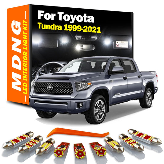 MDNG Canbus LED Interior Map Dome Light Kit For Toyota Tundra 1999-2013 2014 2015 2016 2017 2018 2019 2020 2021 Car Accessories