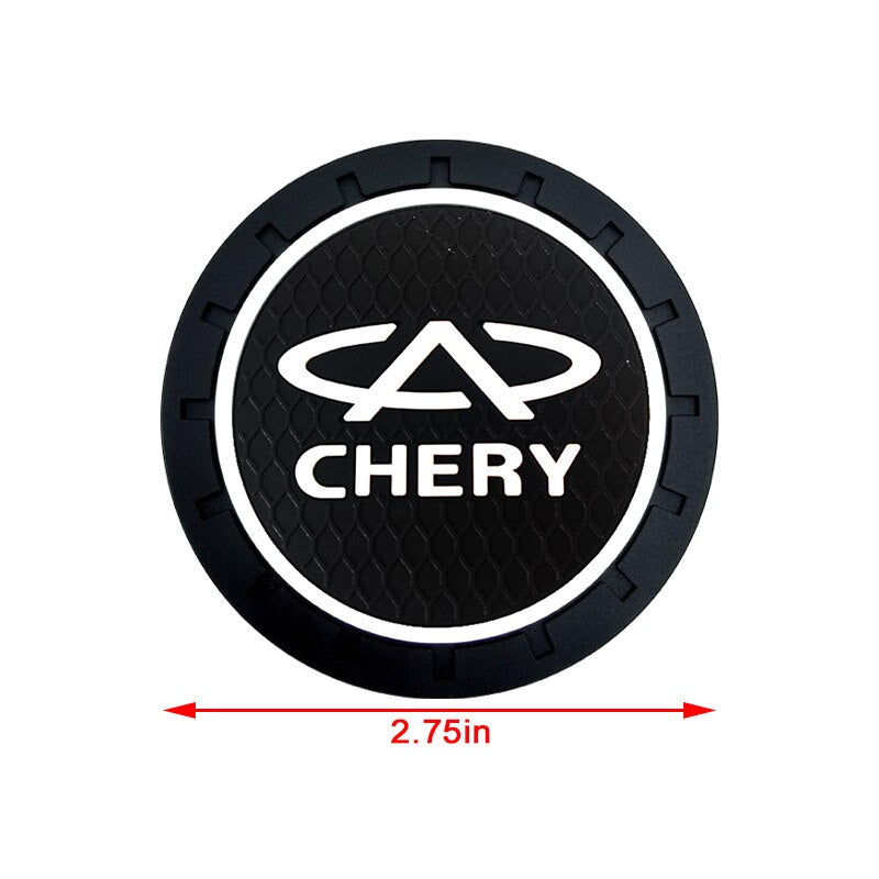 1pcs Car Anti-slip Rubber Cup Holder Coaster for Jeep Renegade Patriot Wrangler Grand Cherokee Compass Xj Willys Accessories