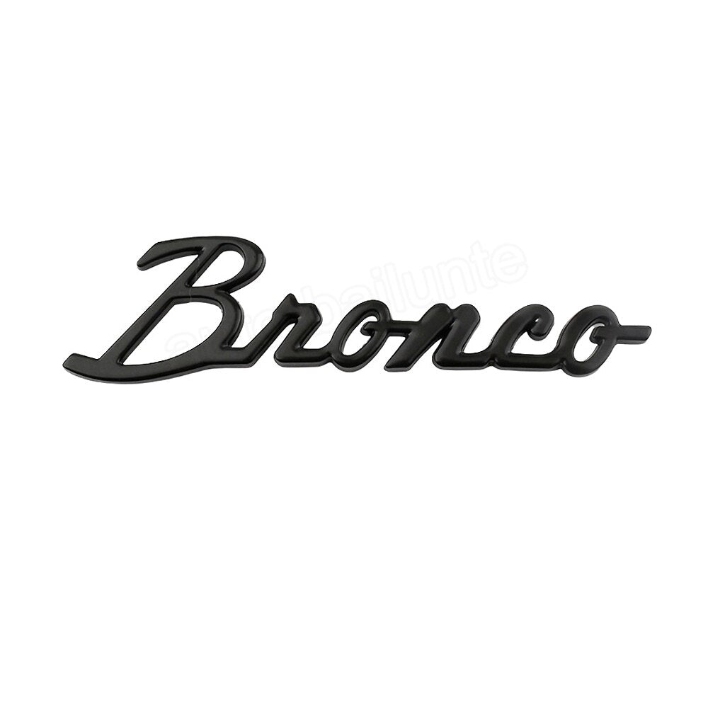 Bronco Decals Emblems 3D Nameplate Car Decal Logo Letter Sticker for Ford Bronco Sport 2022 2021 2020 4-Door 2-DoorAccessories