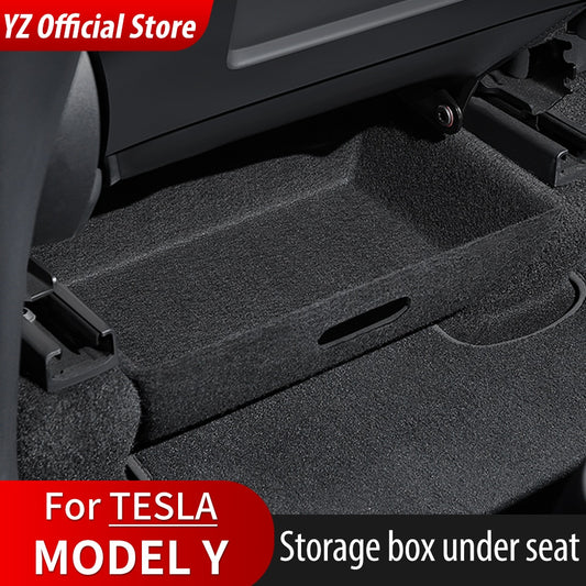 YZ Under Seat Storage Box Compatible for Tesla Model Y for Driver &amp; Passenger Seat Tesla Model Y Accessories