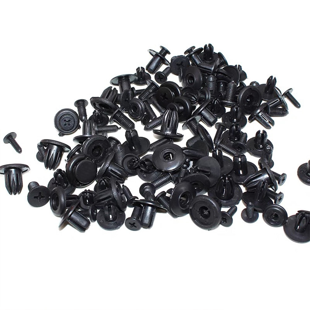 6 Size 60Pcs Auto Fastener Clips for Toyota RAV4 Auris Yaris Avensis t25 Prius Hilux Tundra Verso Camry Corolla Mixed Car Clips