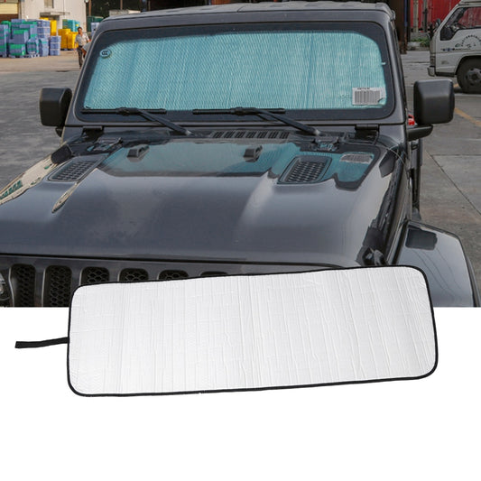 Car Front Windshield Sunshade Windscreen Cover for Jeep Wrangler JL Gladiator JT 2018-2022 TJ JK 1997-2017 2/4 Doors Accessories