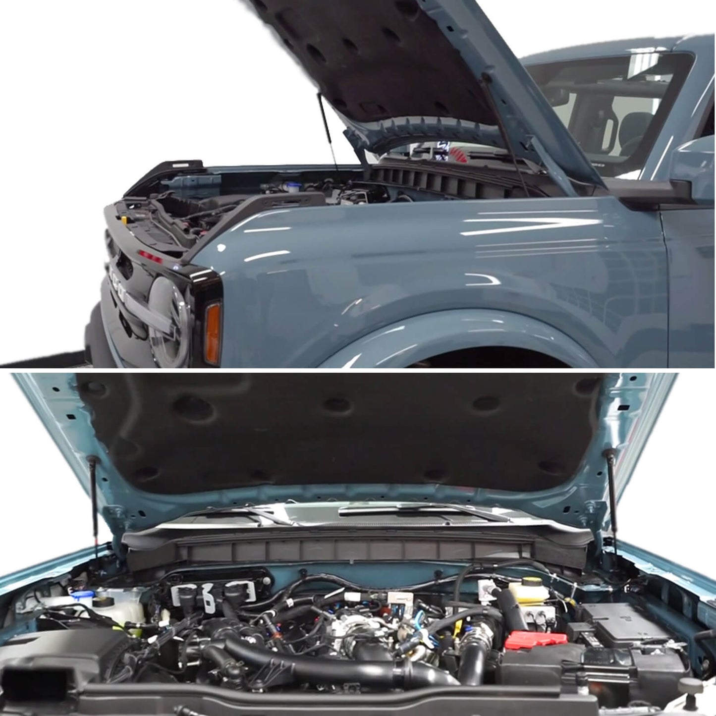 Bronco Hood Struts Lift Support Kit(2021-2023 Ford Bronco 2/4 Doors)